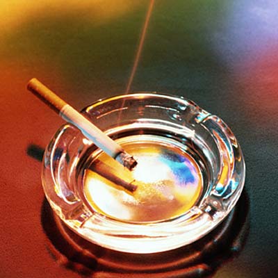 Cigarette in a Ashtray