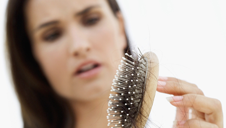 Hair loss in women