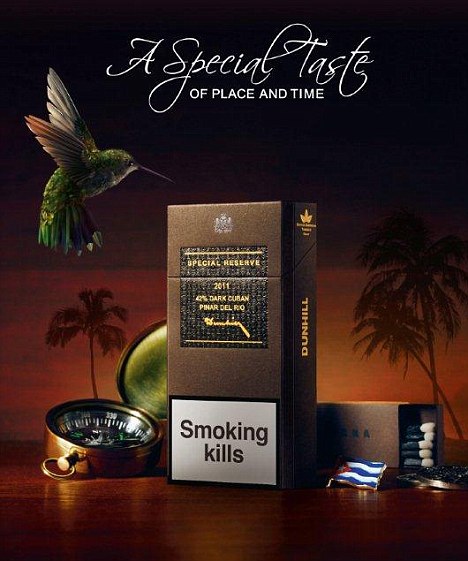 Dunhill cigarettes