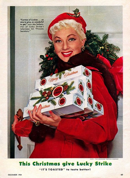 Ann Sothern in Lucky-Strike Ads