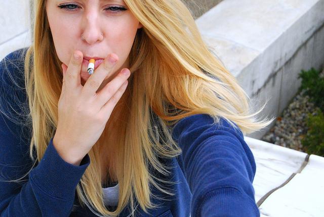 Smoking Woman