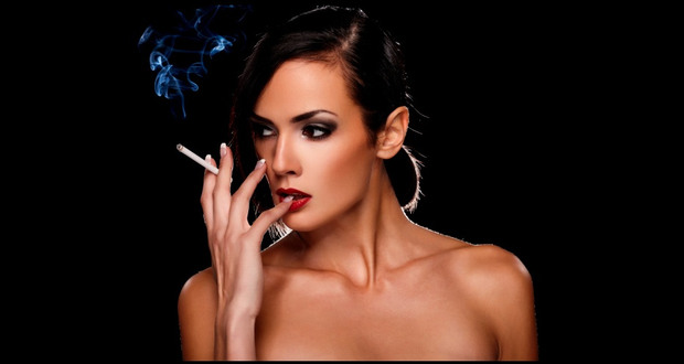 Smoking Woman
