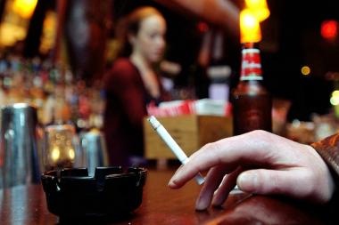 Smoking in Bar