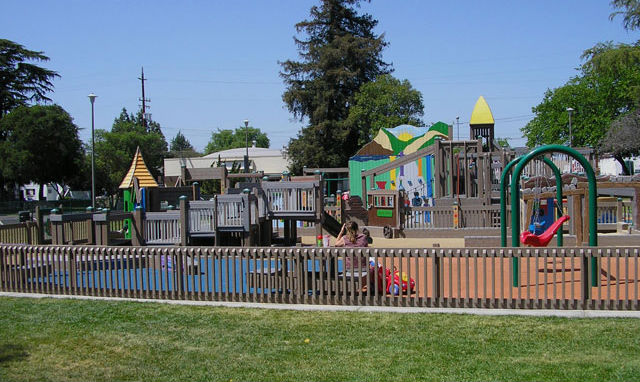Kids Playground in Park